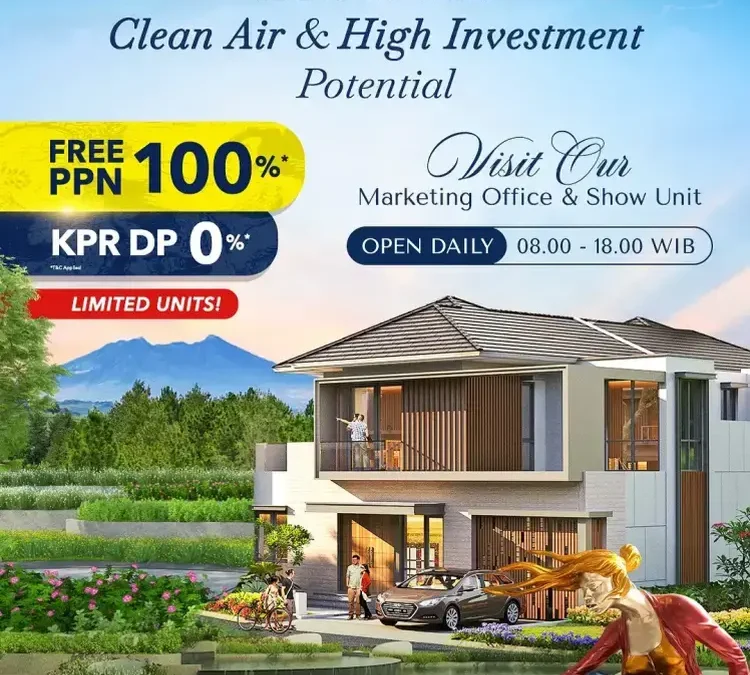 Promo Free PPN 100% dan KPR DP 0%